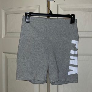 VS Pink high waist bike shorts